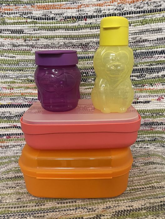 Новые ланч-боксы Tupperware и бутылочки-зверушки