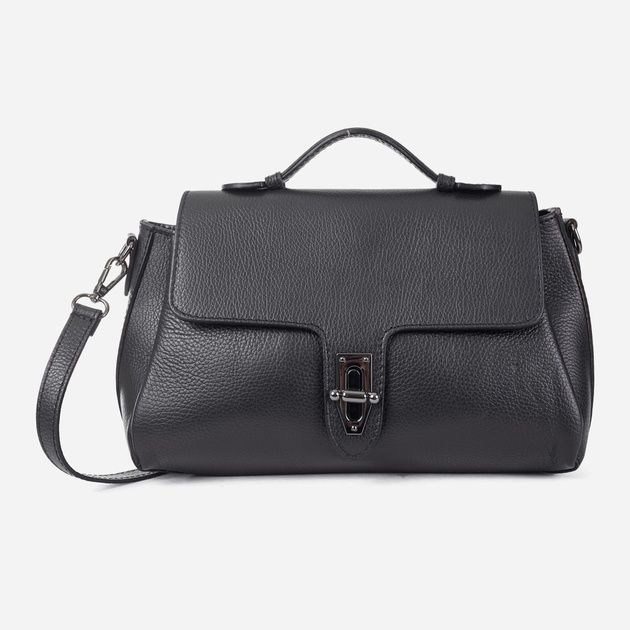 Сумка жіноча шкіряна тоут середня Regina Notte Tote колір: Чорний