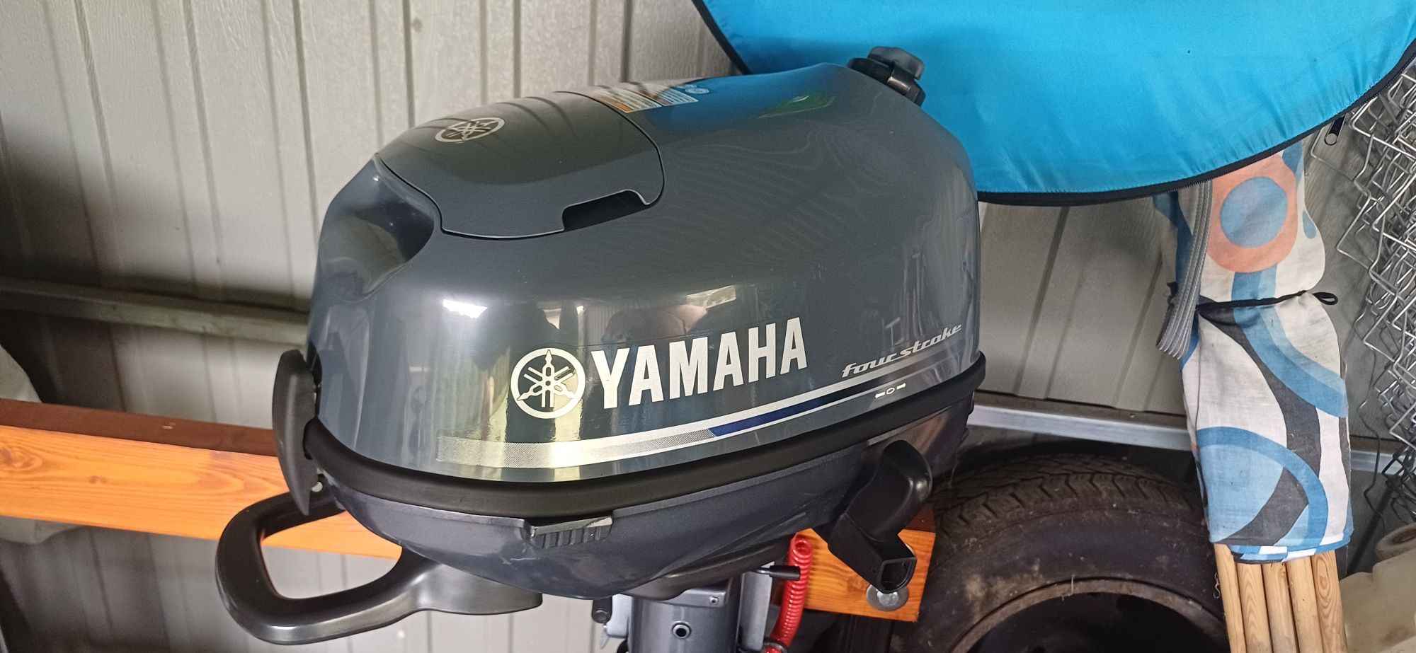 Silnik zaburtowy Yamaha 4km stopa L 2022r osłona śruby