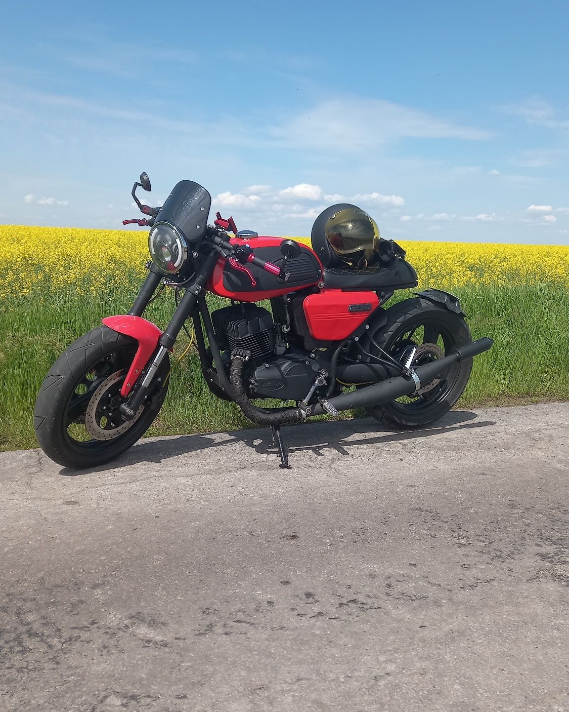 Ява 638 кастом Café racer