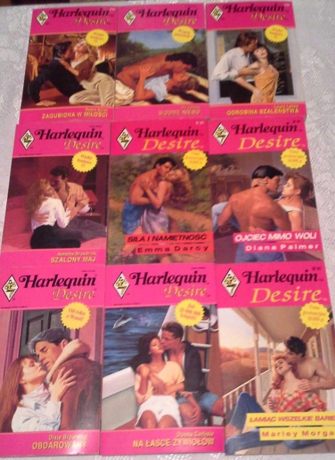 Harlequin Desire - kolekcja książek

Stan Nowe. Wydanie I. 1984 rok