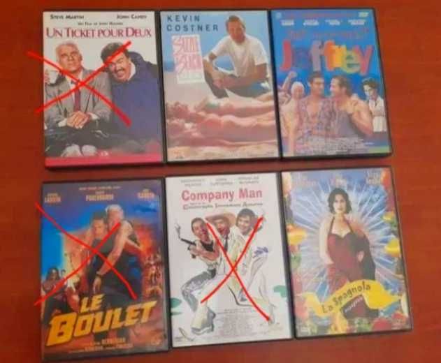 DVDs franceses (originais)