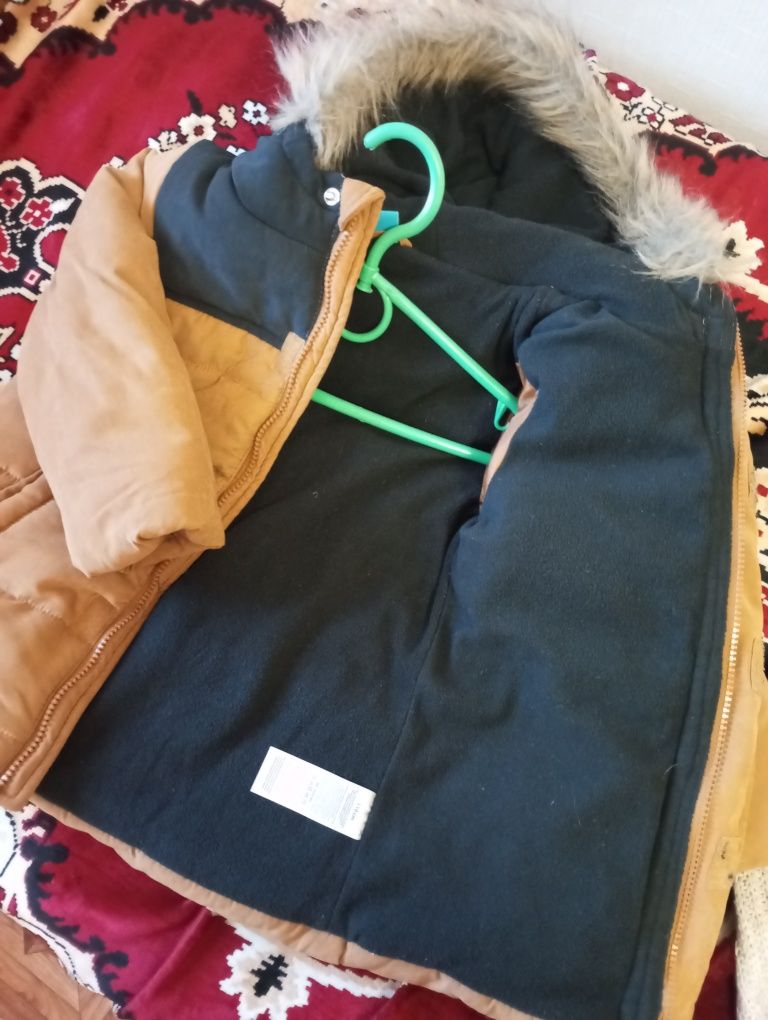 Куртка зимова для хлопчика 110