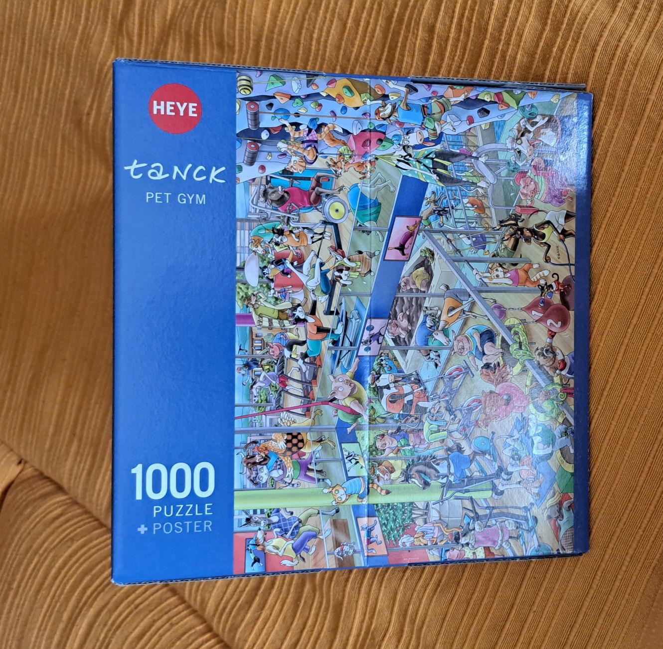 Puzzle HEYE Pet Gym 1000 peças