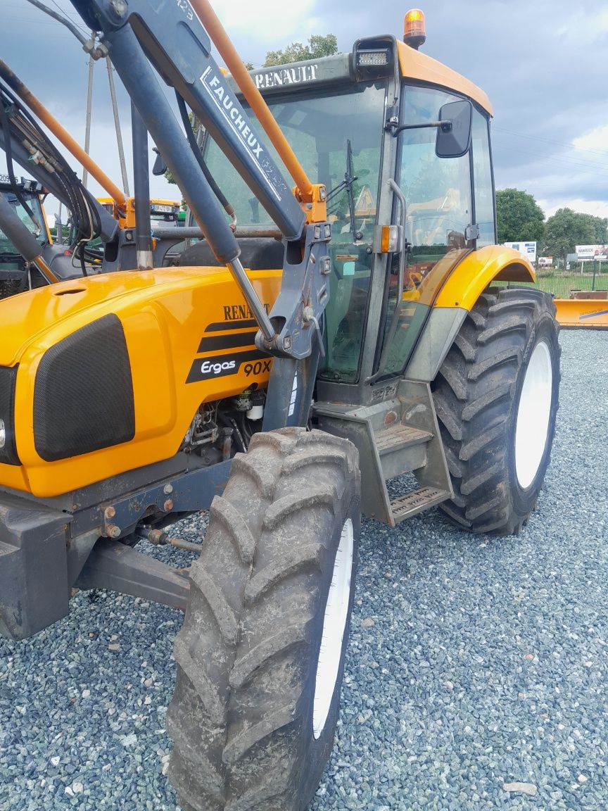 RENAULT Ergos z ładowaczem jak deutz fahr zetor case same mtz massey