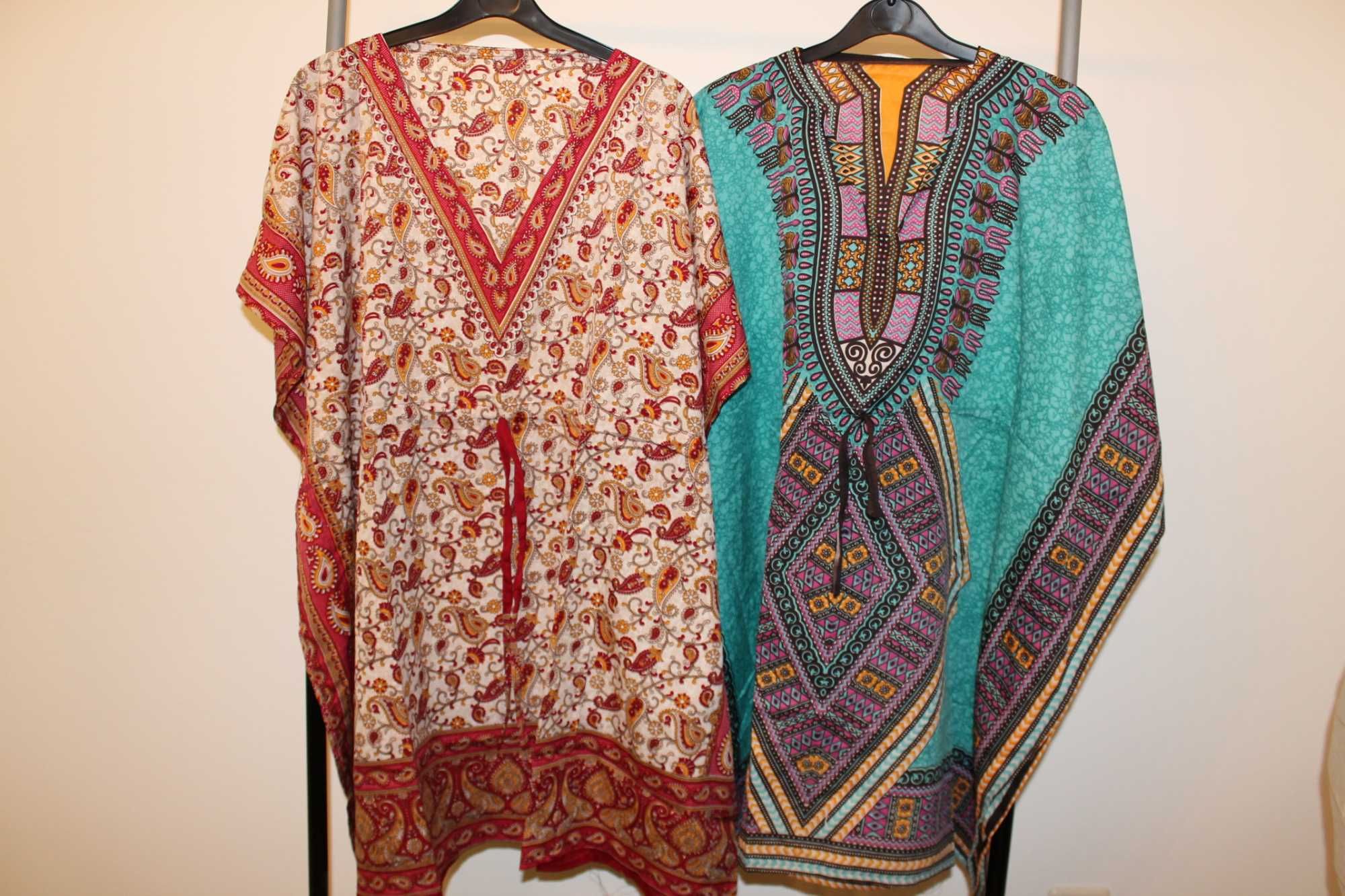 * SALDOS* ponchos /saida de praia 136 cm de comprim   100% poliester