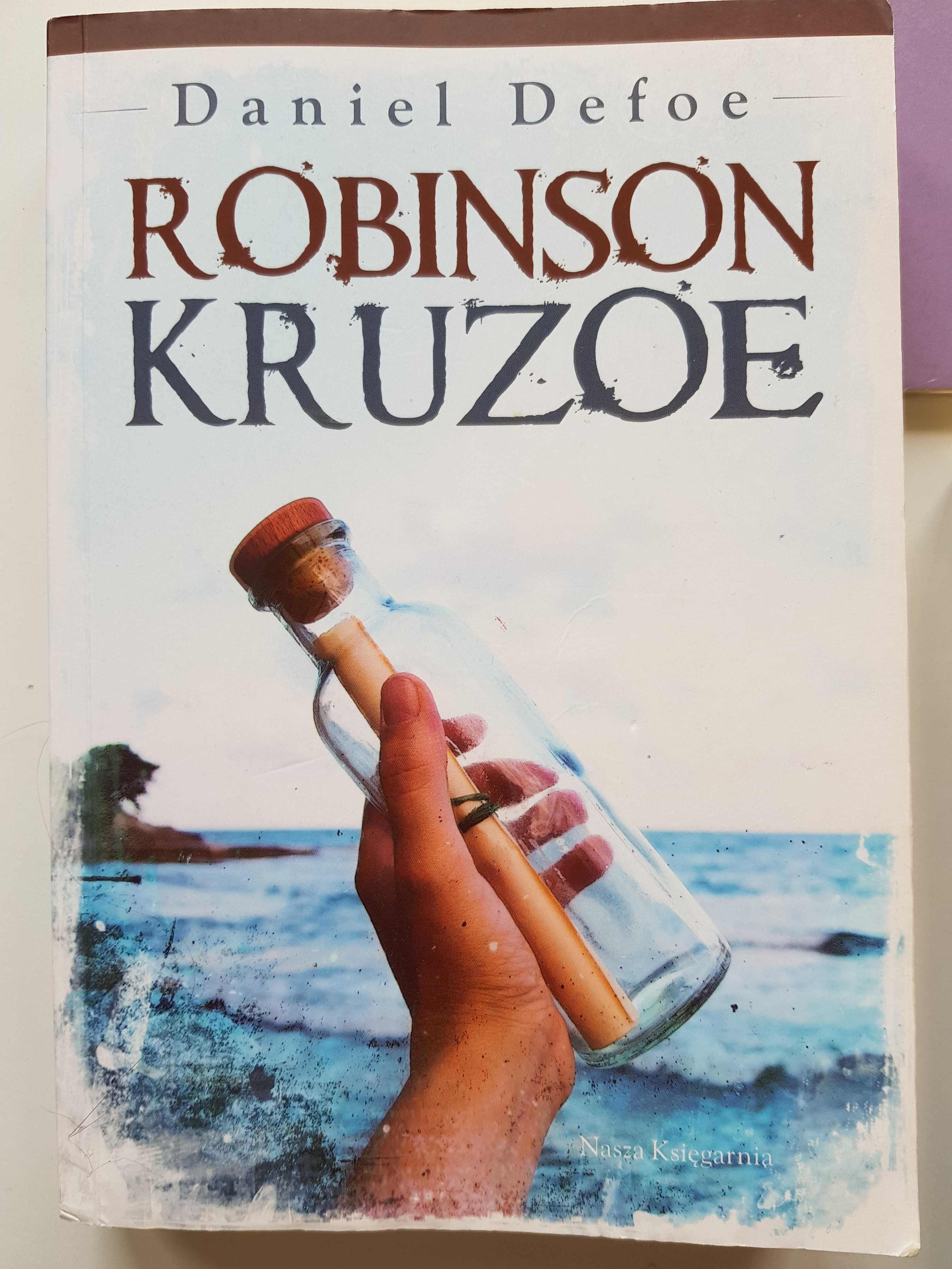 Lektura Robinson Kruzoe D. Defoe + opracowanie, streszczenie