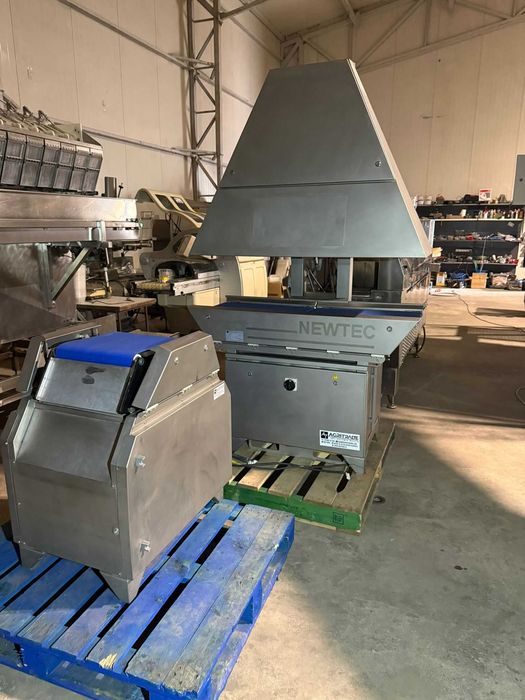 Waga Kontrolna Checkweger Newtec z kamerą kontrola etykiet, wagi