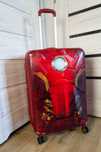 Samsonite marvel iron man walizka czerwona