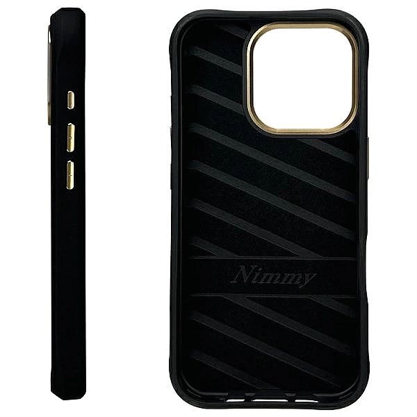 Etui Nimmy Glasses Cool Dog na iPhone 16 Pro Max - czarne