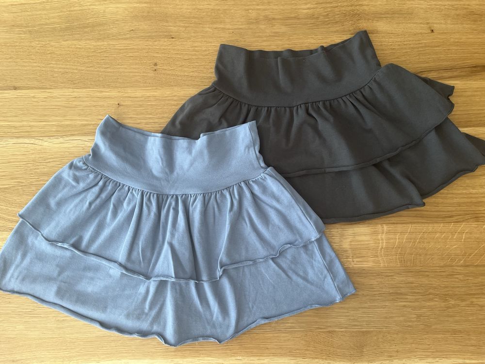2sz Spódniczki mini H&M jak nowe  134/140