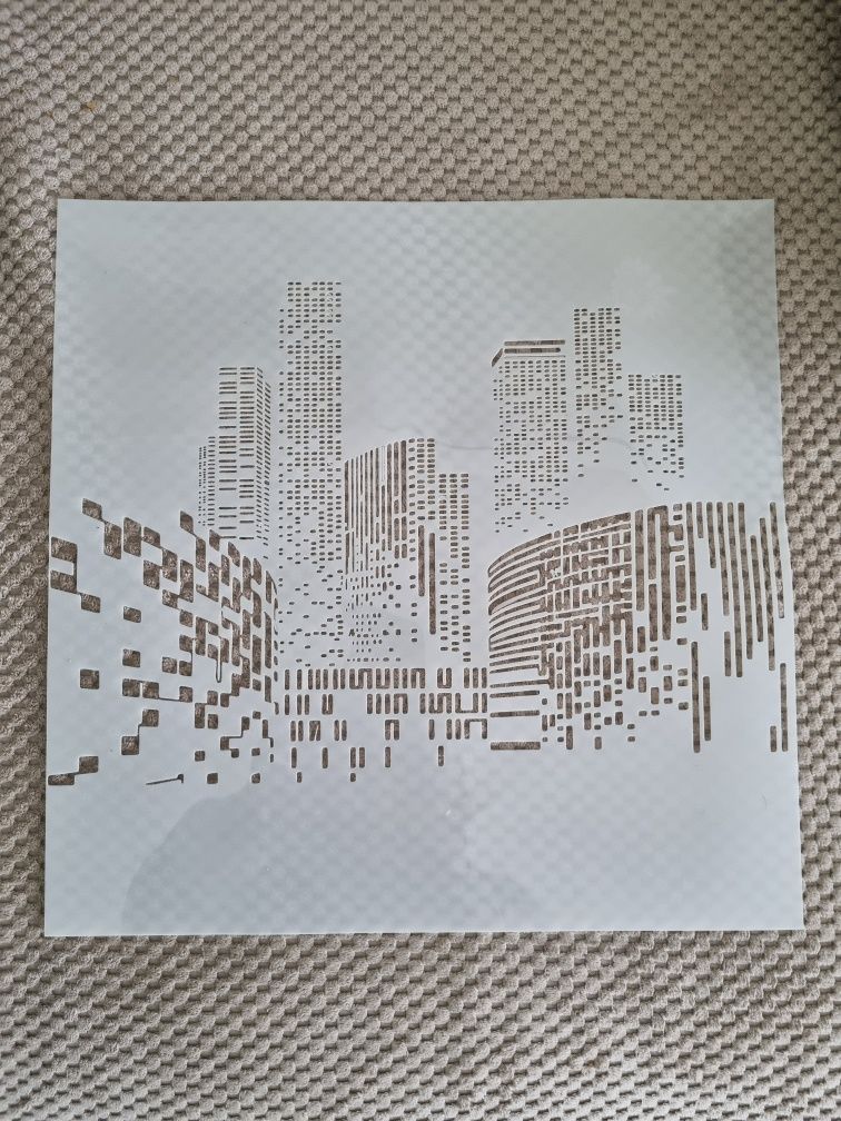 Szablon malarski,  tynk ozdobny, DIY  - Nowy