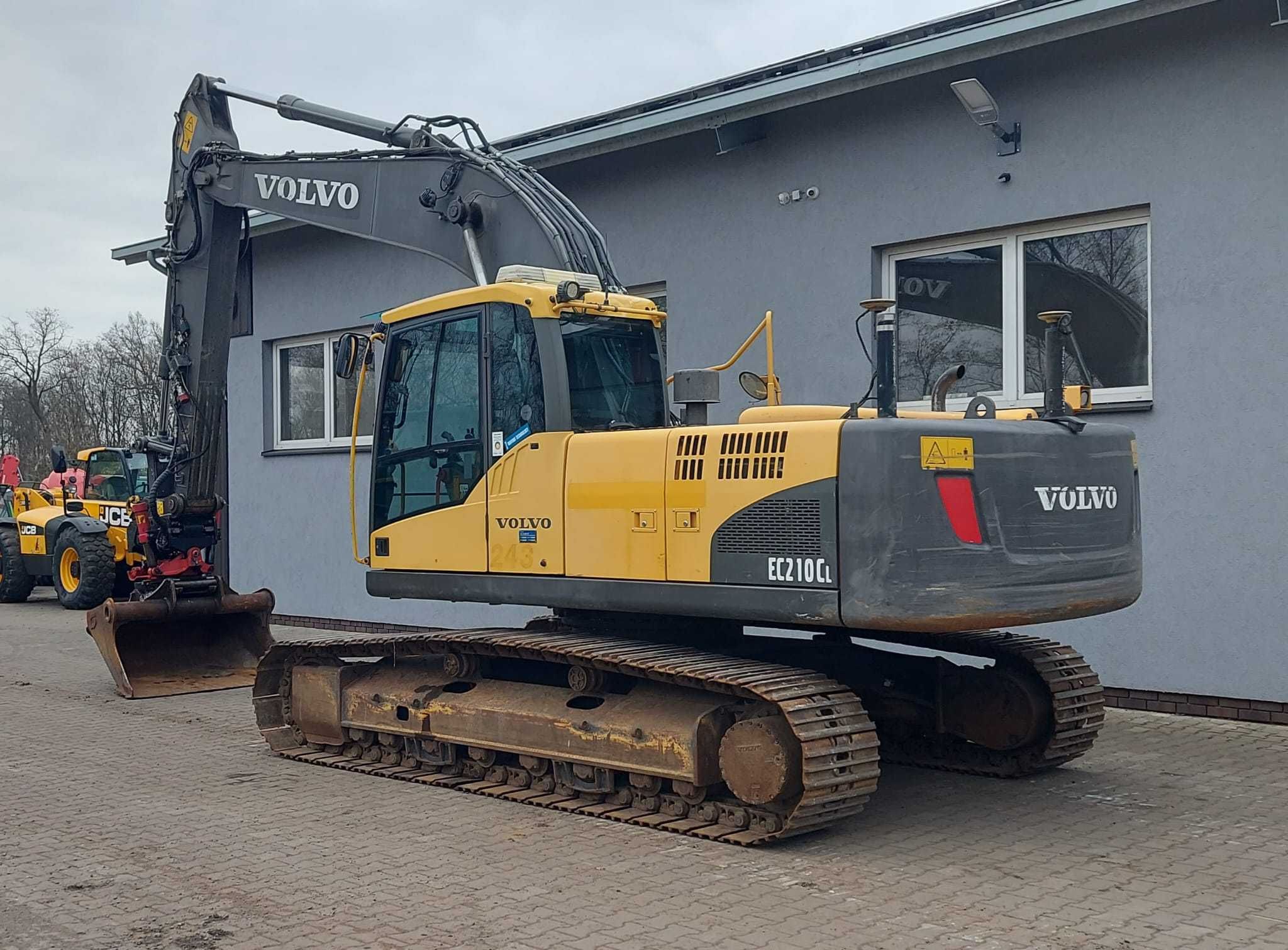 VOLVO EC210CL 2011r 10383h Rototilt Indexator GPS LEICA Pełen Serwis