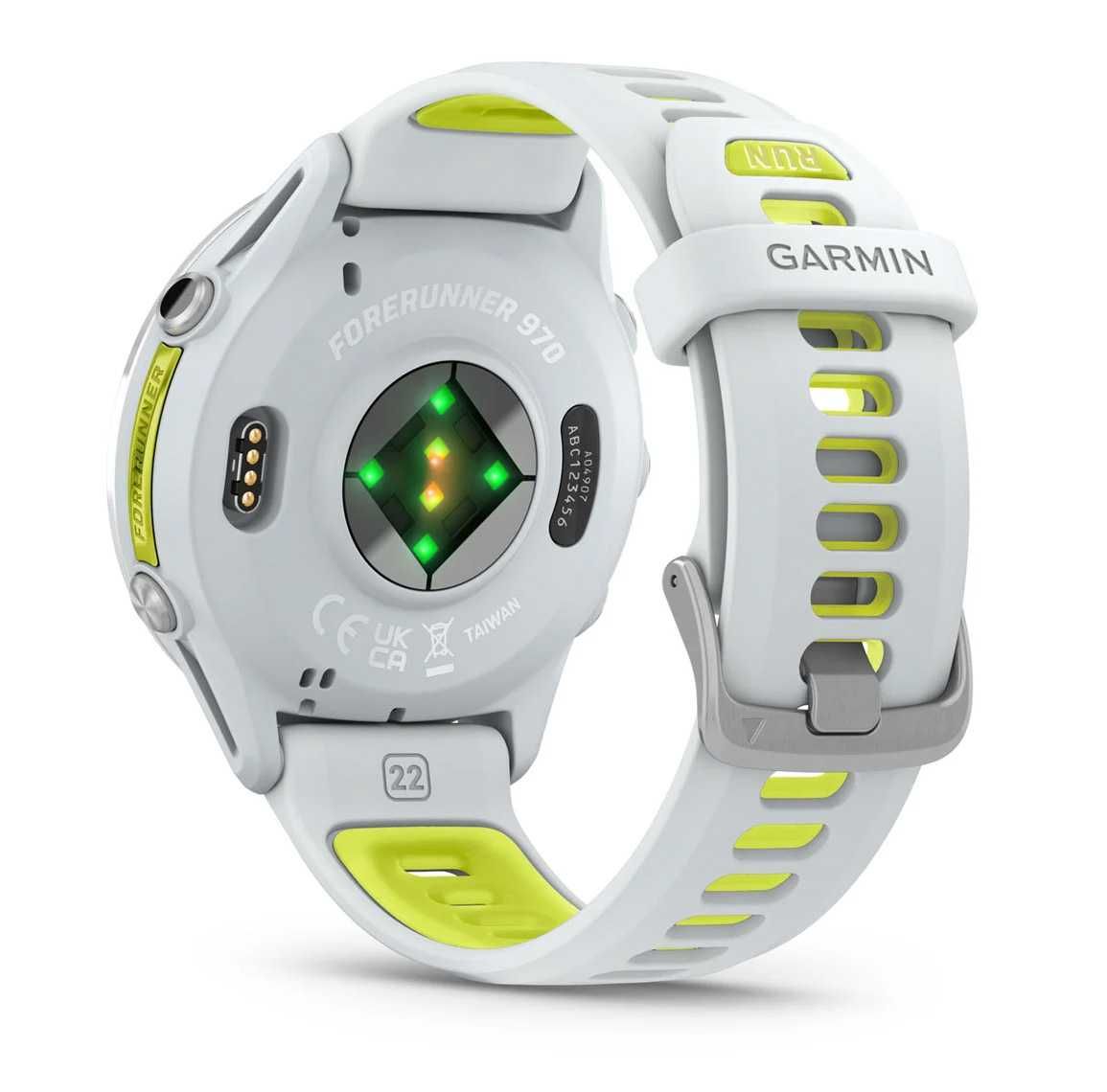 Годинник Garmin Forerunner 970 Titanium w. whitestone case translucent