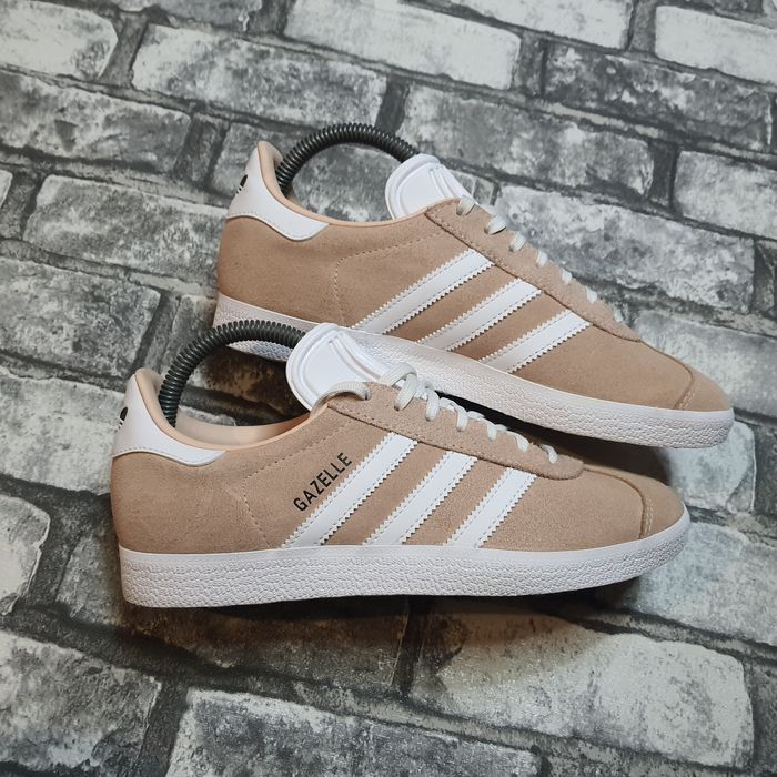 Кросівки Adidas Gazelle в бежевому кольорі ідеал. 38р. 23.5-24см spec