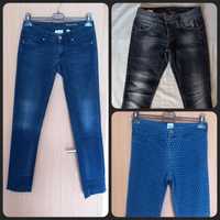 Calças de Ganga Skinny _Mango_Benetton_Milano. Tamanho 36