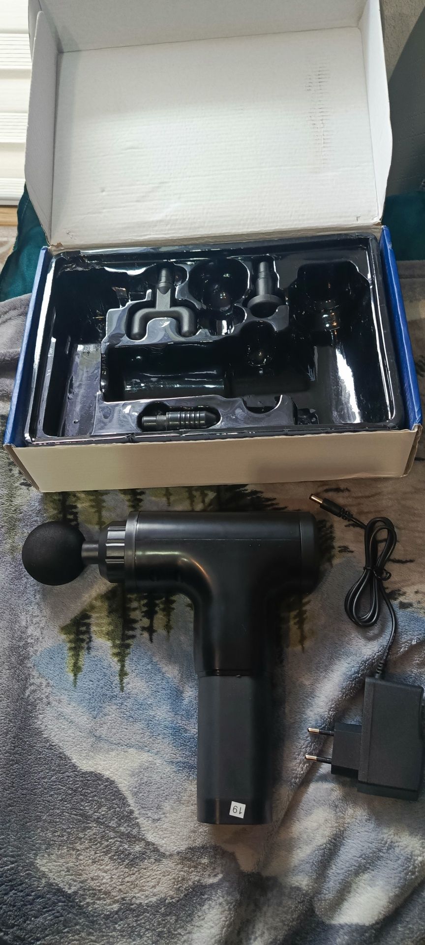 Pistolet do masażu mięśni Fascial Gun..