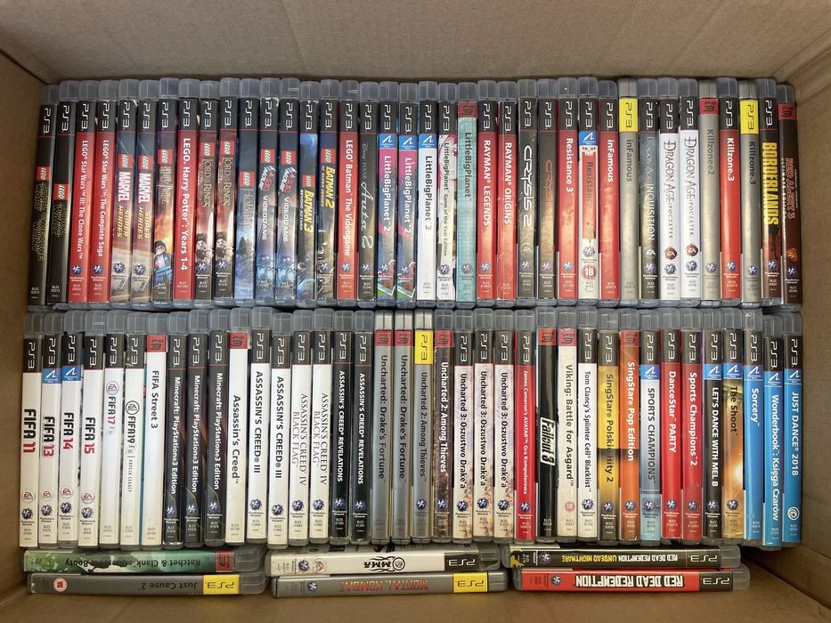 Gry na konsolę PS3 Playstation 3 aktualizacja 20.10