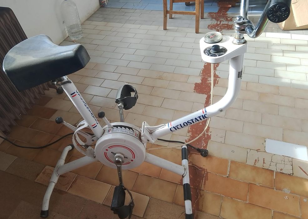 Bicicleta ergométrica vintage