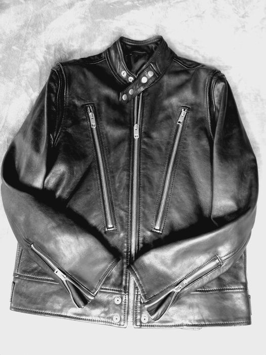 Шкіряна ексклюзивна жіноча куртка