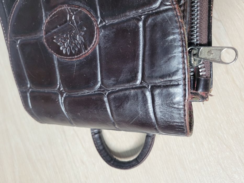 Вінтажна сумка-рюкзак Mulberry - оригінал натуршкіра