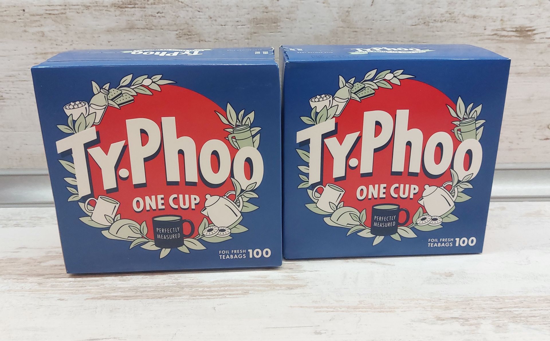 Англійський чорний чай в пакетиках Typhoo