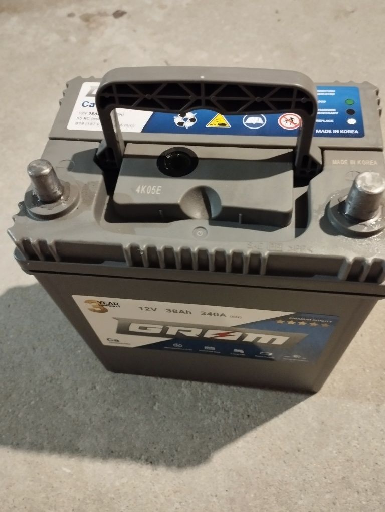 Akumulator 38AH Grom Premium X-Pro P Jap