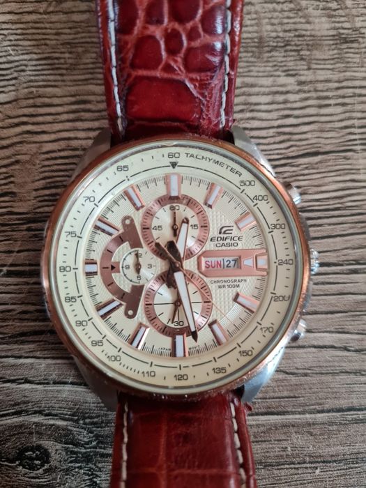 CASIO EDIFICE EFR 549L
Zegarek męski z chronografem i datownikiem