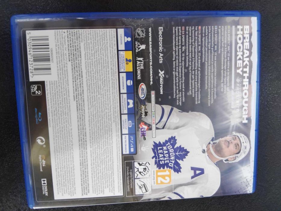 NHL 22 PS4 Angielska wersja gry / hokej 2022 ps4 i ps5 gra
