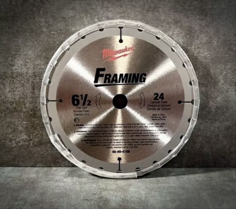 Пильний диск (круг) по дереву 165мм Milwaukee 48-40-4108