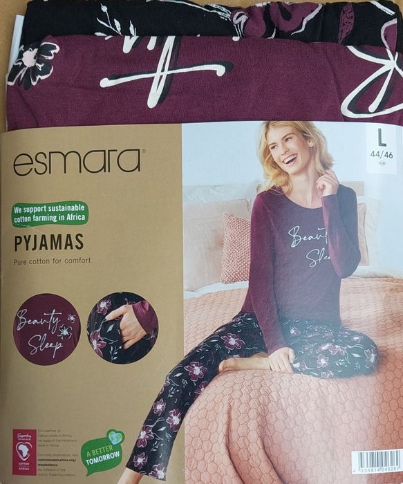 Nowa piżama damska Esmara L44/46