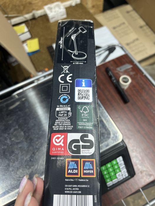 Світлодіодна настільна металева лампа Casalux Австрія