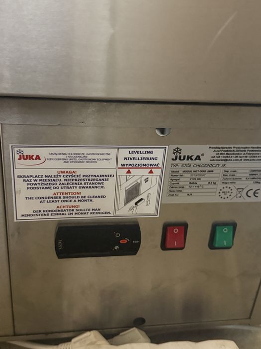 Stół chłodniczy-Juka modul hot-dog JK 66