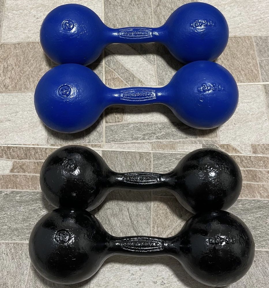 Гантелі 1 кг, 3, 4, 5 кг, 6 кг, 8 кг, 10 кг, 12 кг, 14 кг, 15, 24 кг
