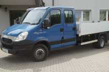 Iveco Daily 70C17 3.0 (170km) * DMC 3.5T Kat.B * Skrzynia 4.5m * Uciąg 3.5T * Dubel kabina 7-osobowa * Doka * IMPORT  Daily 70C17 * DMC 3.5T Kat.B * Skrzynia 4.5m * IMPORT 50c 65c 60c 72c