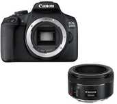 Canon 2000D com 2 objativas