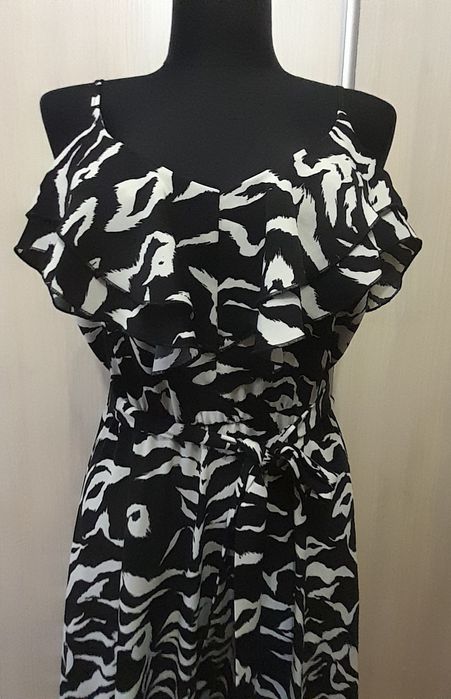 Сарафан максі з принтом