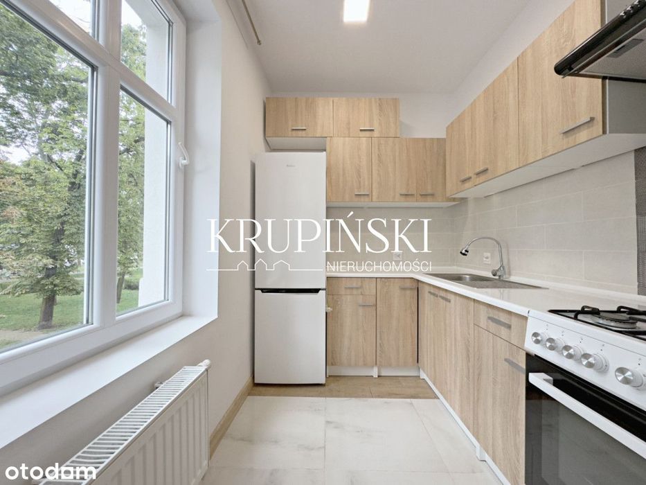 Kompaktowe, wyremontowane 2 pokoje w kamienicy.