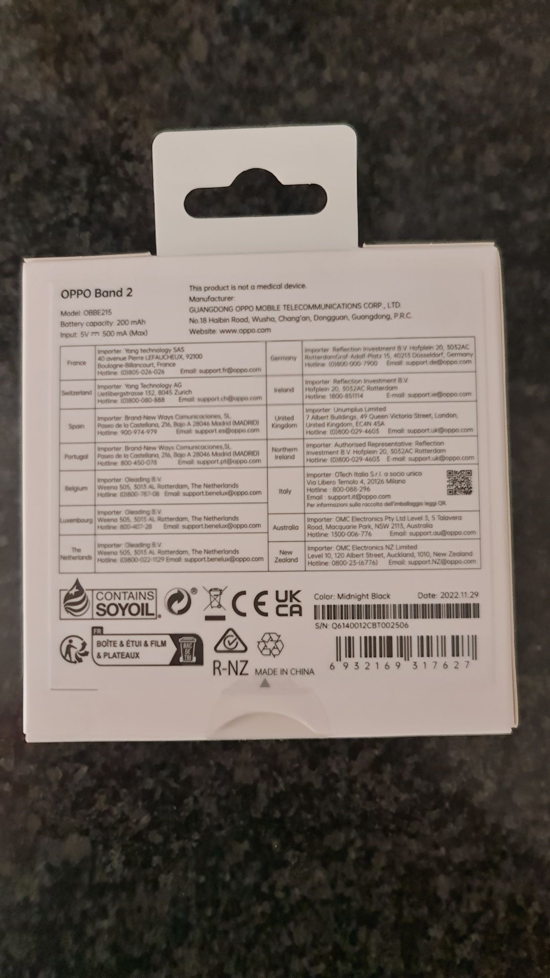 OPPO Band 2 (Novo)