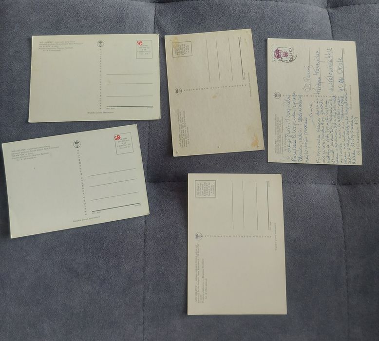 Pocztówki Miś Uszatek 5 szt