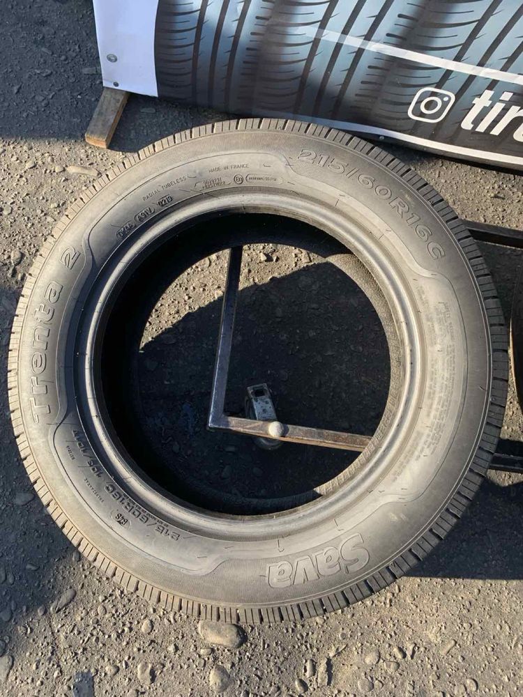 Шини 215/60 R16C Sava 2019/21p літо 7,6мм 215 60 16