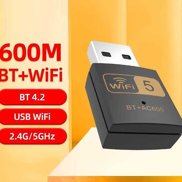 Dongle/placa Wifi 5 USB 600 Mbps