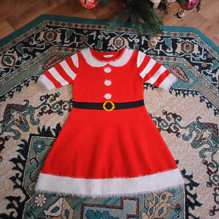Плаття різдвяне для дівчинки 8-9р.