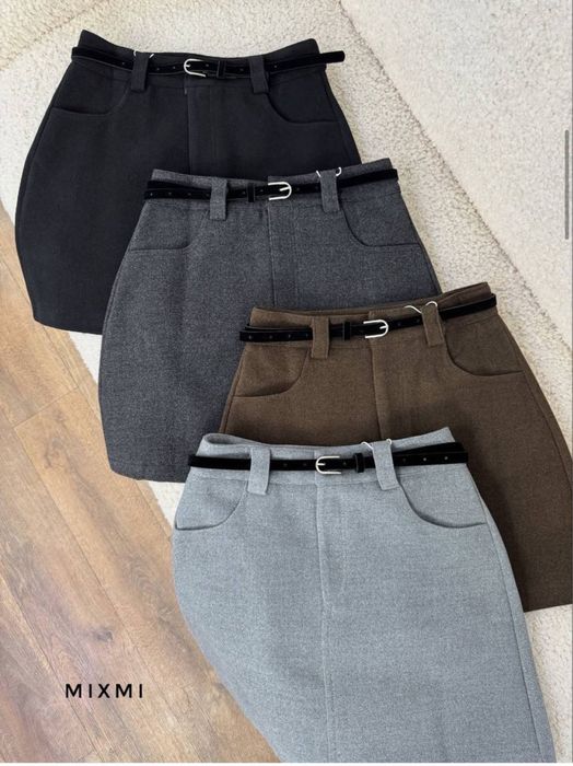 Шерстяна спідниця