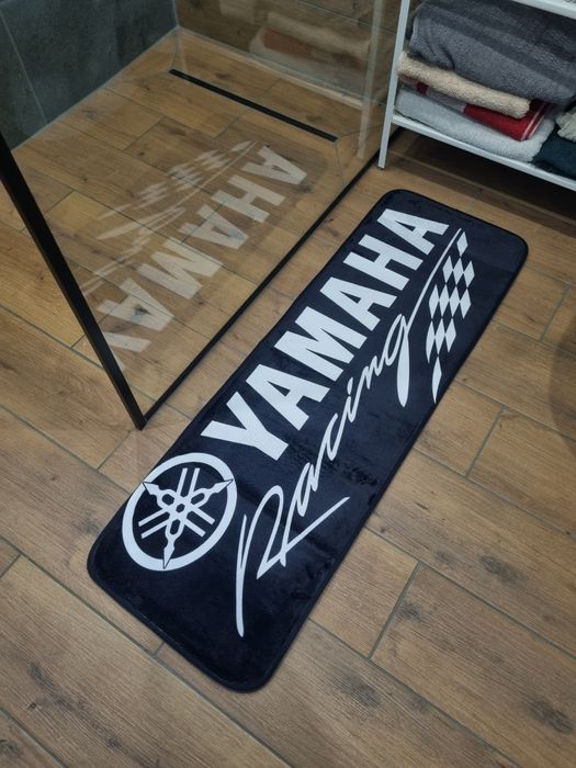 Nowy dywanik , miękki Yamaha Racing 2025 , 120x40