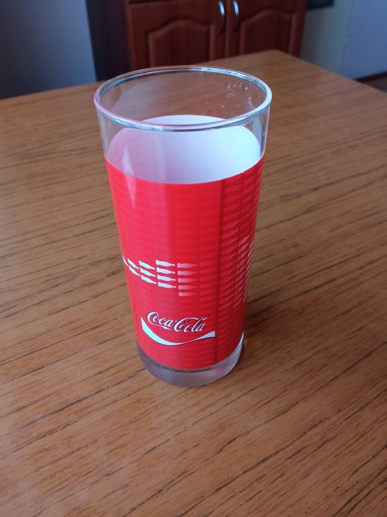Oryginalna szklanka coca cola wersja kolekcjonerska