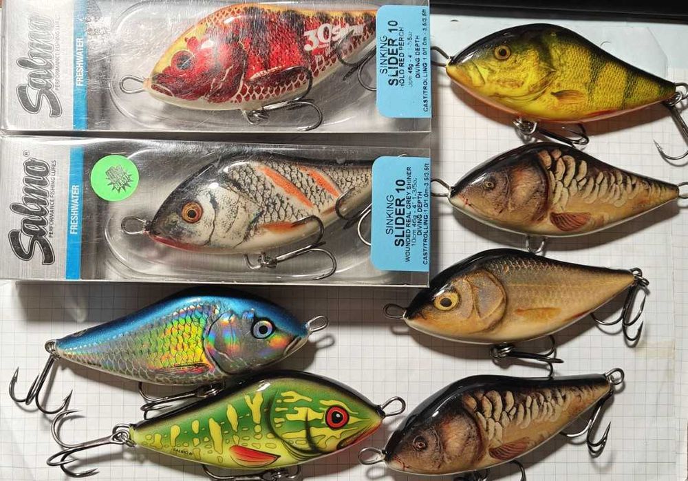 3x salmo slider 10 nowe i uzywane
