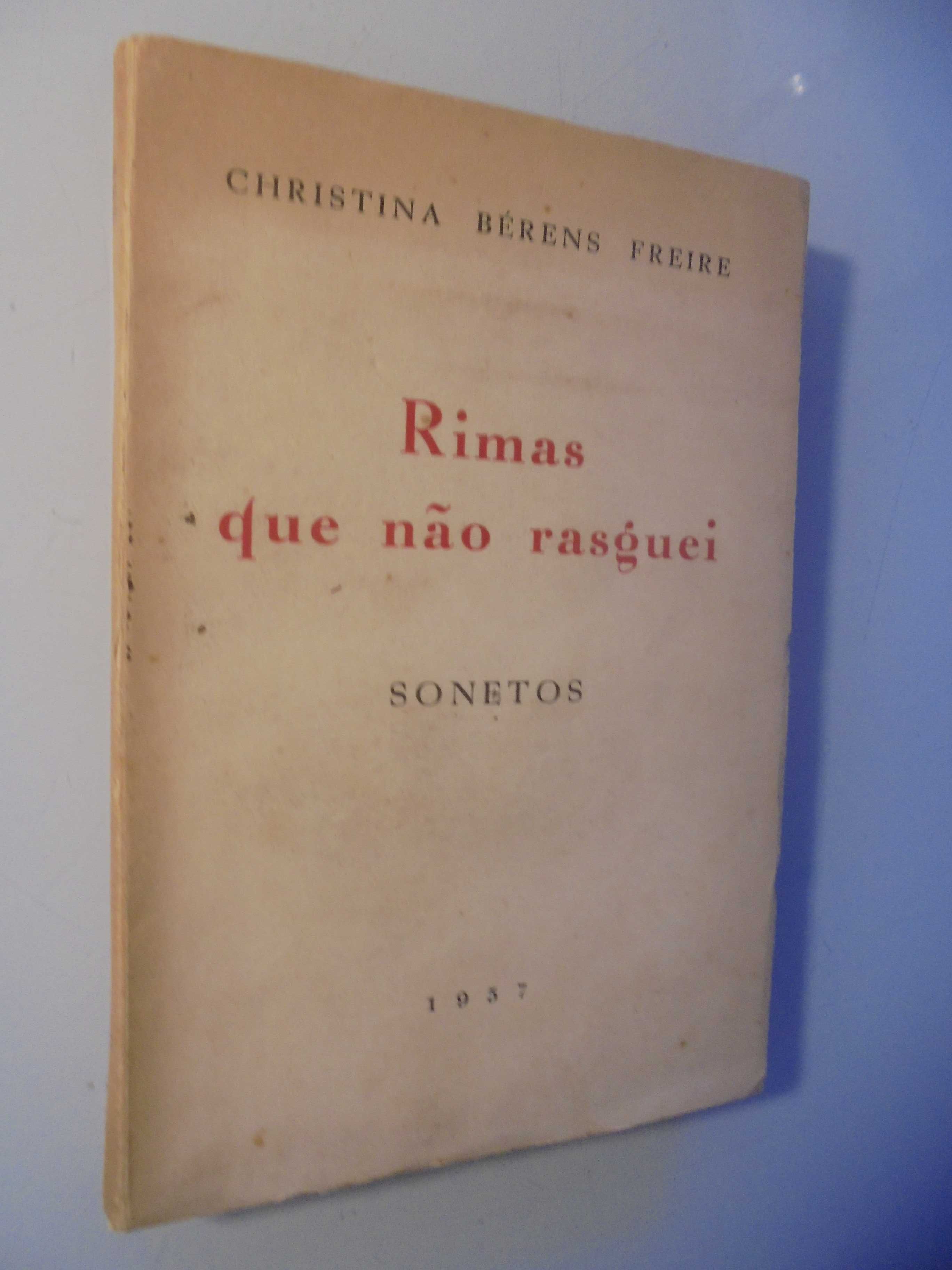 Freire (Christina Bérens);Rimas que não Rasguei