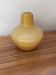 Vintage miodowy klosz lampa retro PRL midcentury modern
