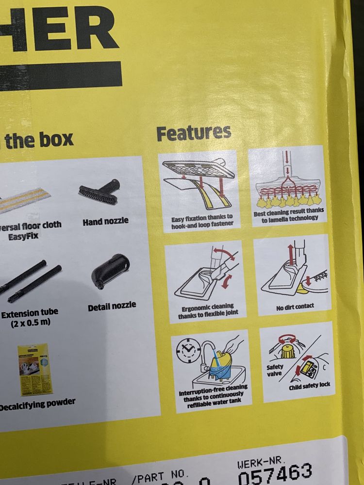 Для кухни дома karcher sc4 easyFix пароочиститель пароочисник